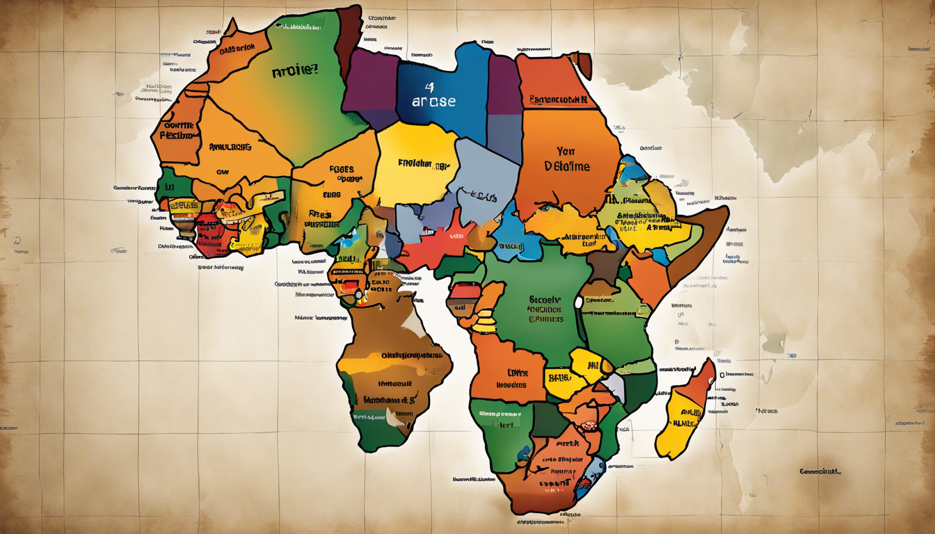découvrez la liste des 54 pays d'afrique et leurs capitales dans cet article qui vous permettra d'en apprendre davantage sur la géographie du continent africain.