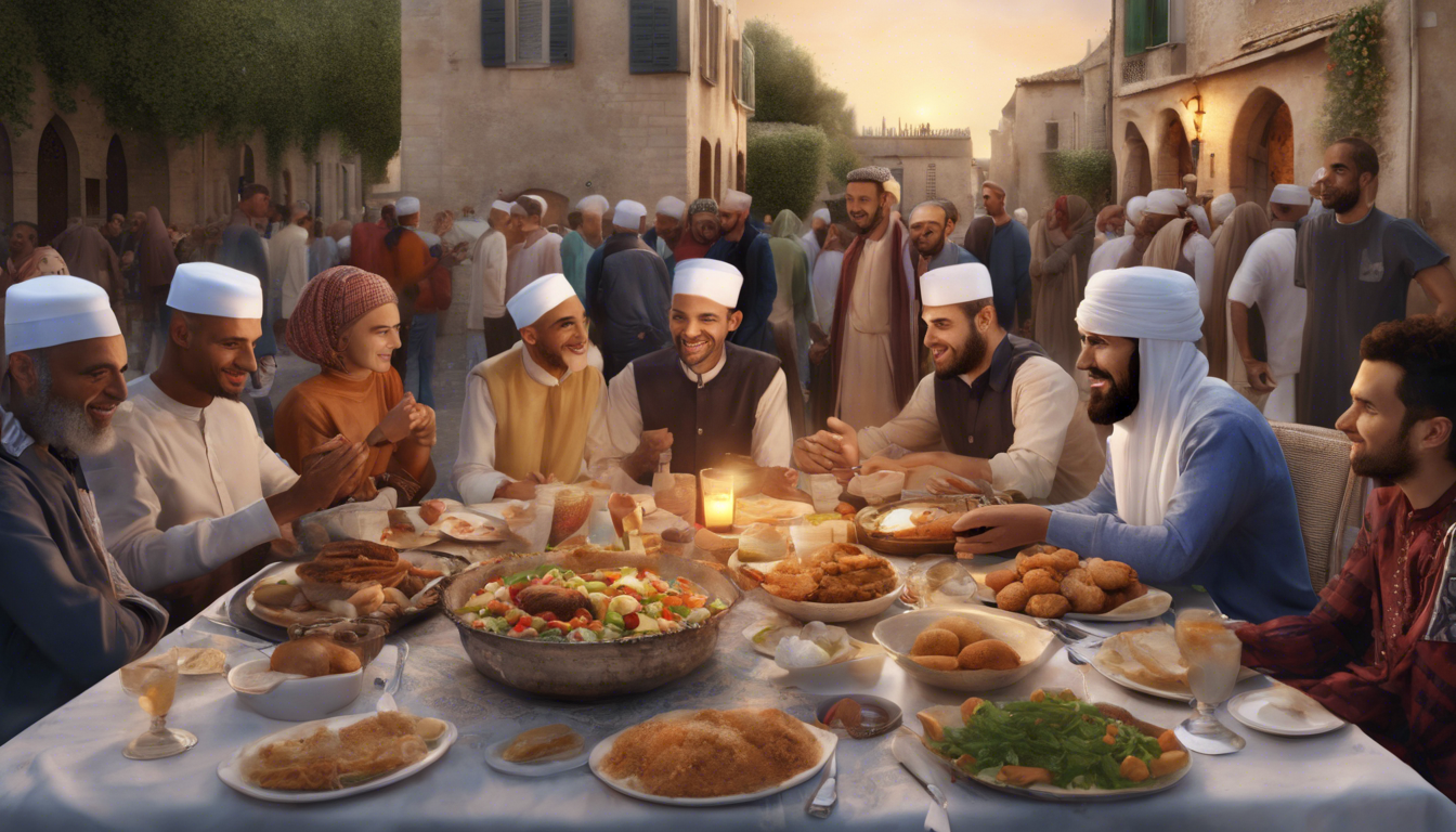 découvrez les traditions du ramadan en france et apprenez tout sur la traditionnelle salutation saha ftorek.